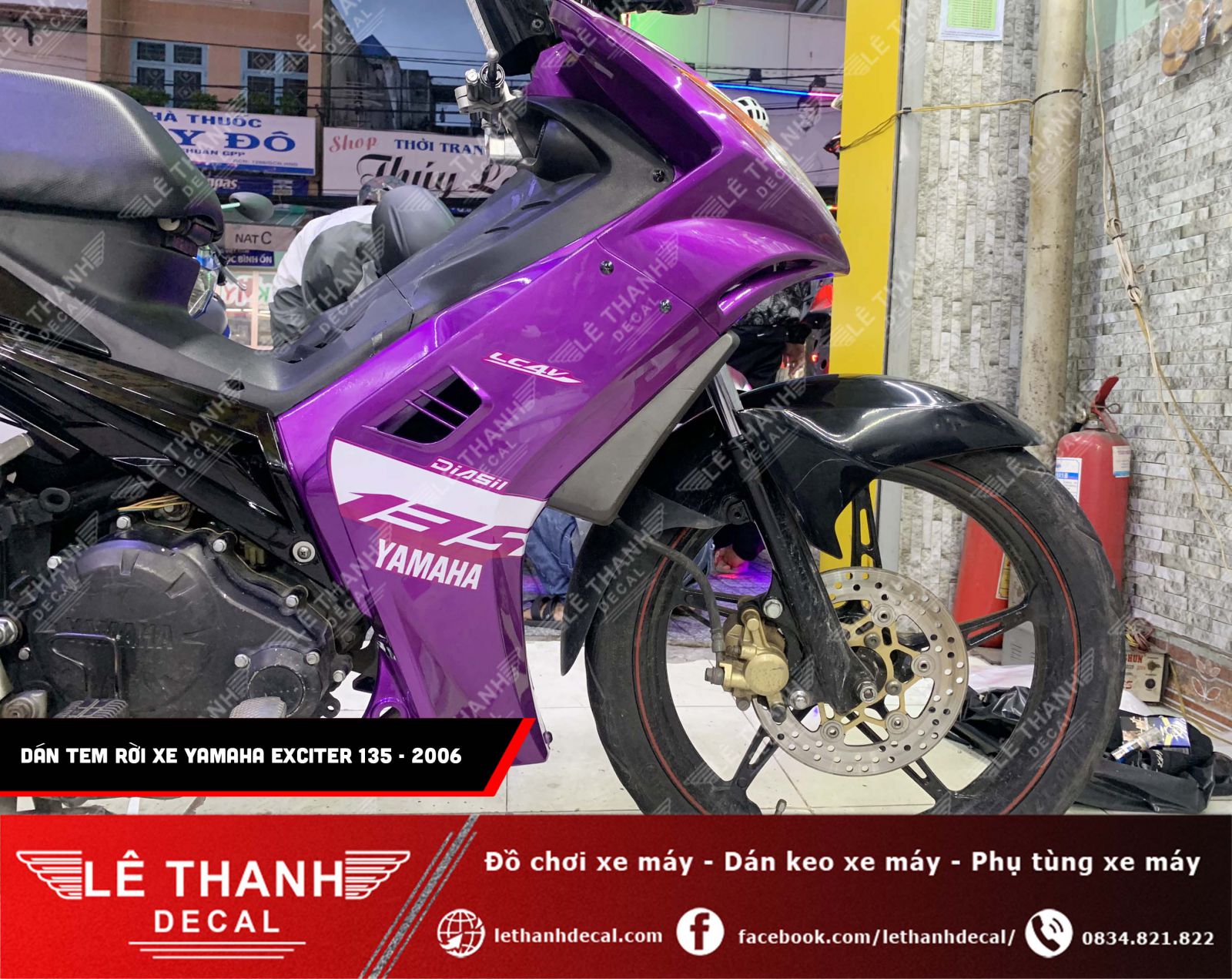 Tem Exciter 135 Top 10+ mẫu dán tem Exciter 135 mới nhất 2023